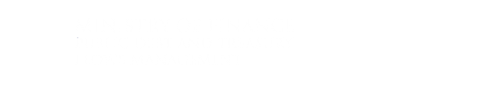 MINISTRY OF FINANCE - TREASURY AND PUBLIC DEBT 